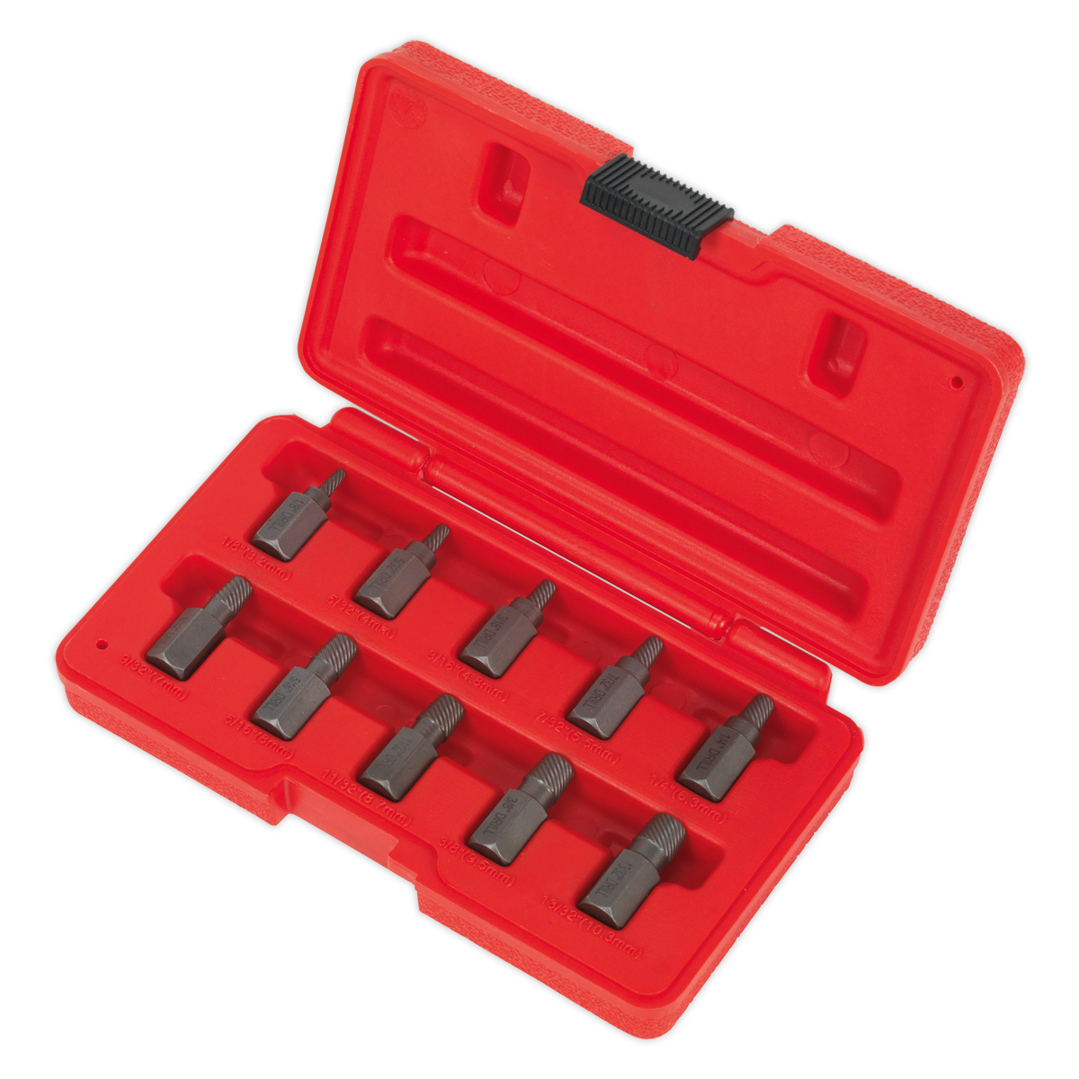 Multi-Spline Screw Extractor Set 10pc AK8181