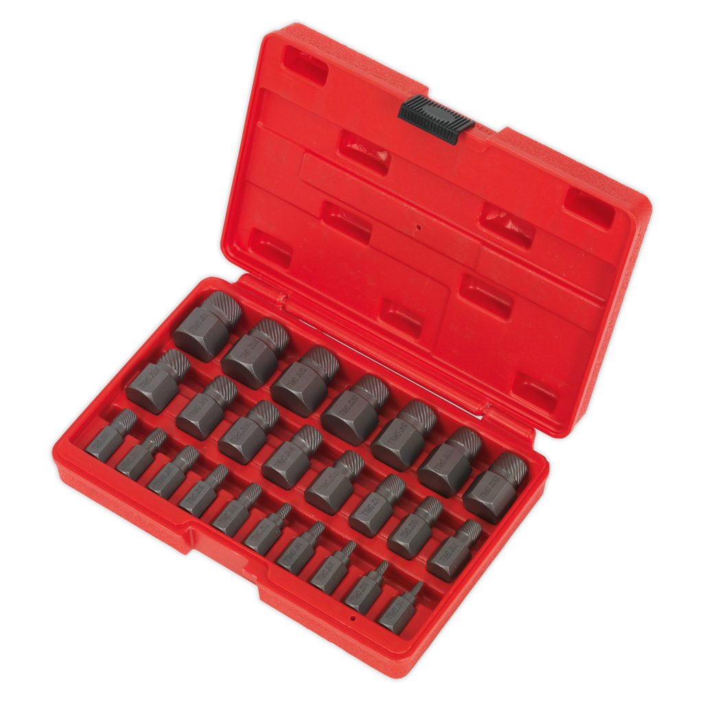 Multi-Spline Screw Extractor Set 25pc AK8182