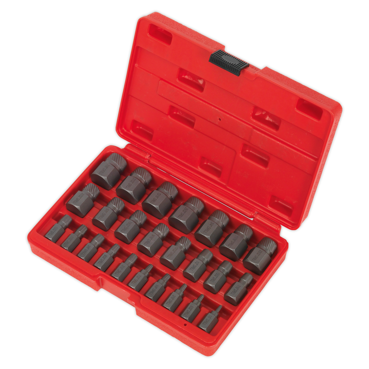 Multi-Spline Screw Extractor Set 25pc AK8182