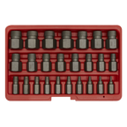 Multi-Spline Screw Extractor Set 25pc AK8182