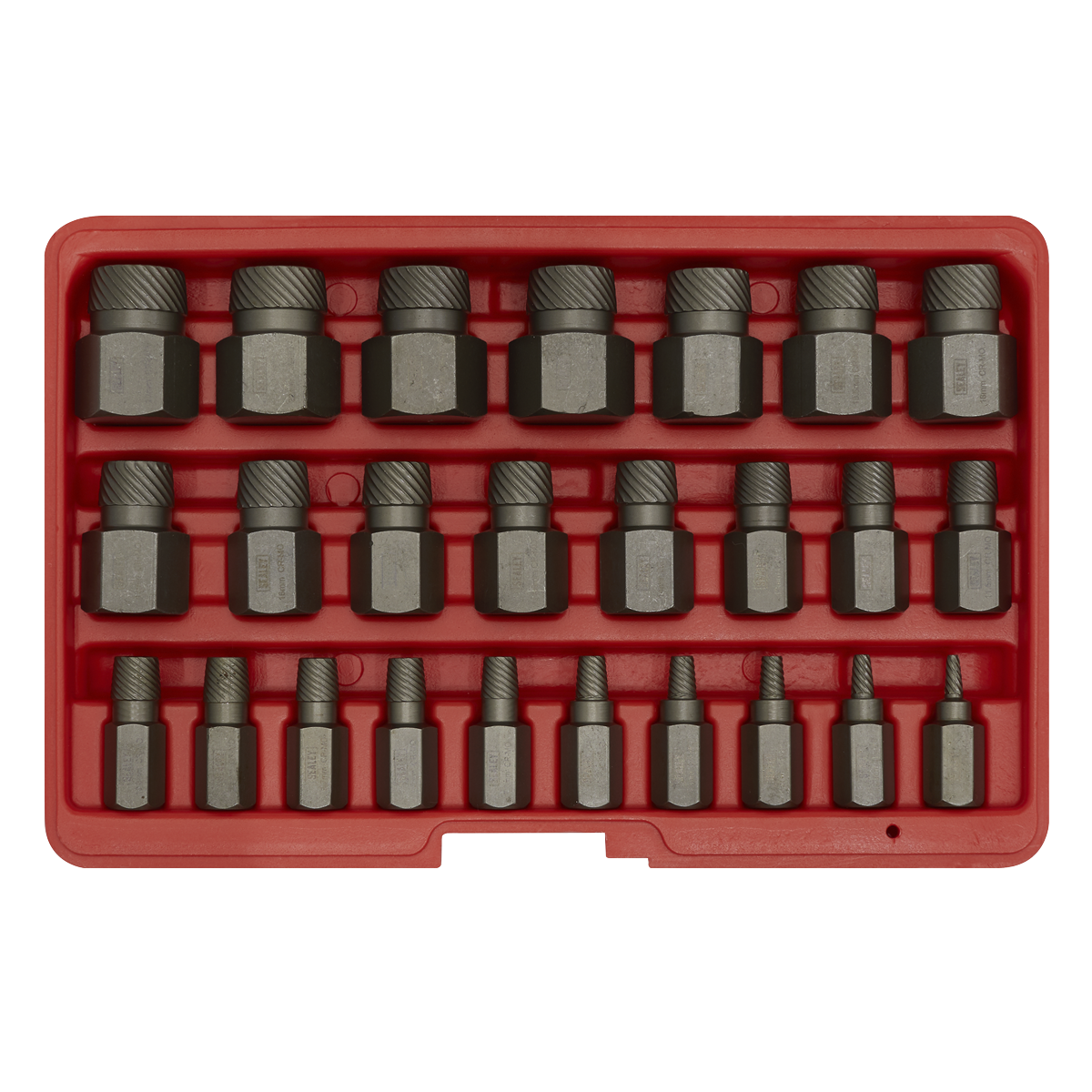 Multi-Spline Screw Extractor Set 25pc AK8182