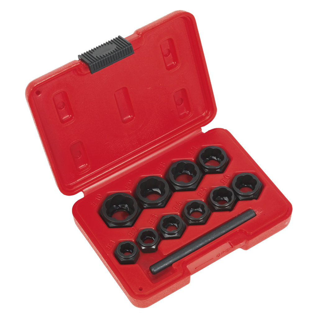 Spanner Type Bolt Extractor Set 11pc AK8183