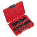 Spanner Type Bolt Extractor Set 11pc AK8183