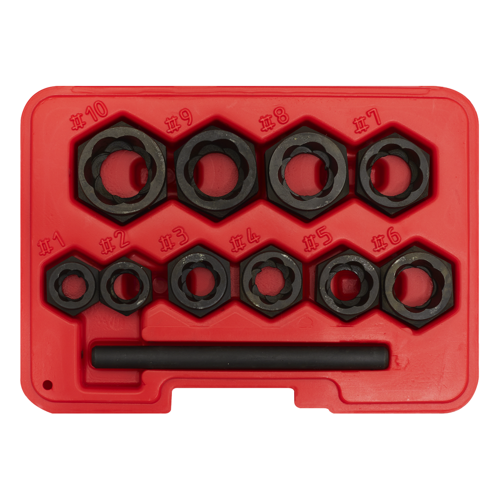 Spanner Type Bolt Extractor Set 11pc AK8183