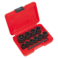 Spanner Type Bolt Extractor Set 3/8"Sq Drive 11pc AK8184