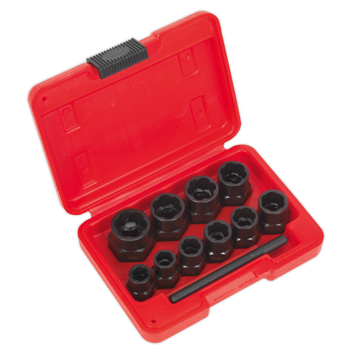 Spanner Type Bolt Extractor Set 3/8"Sq Drive 11pc AK8184