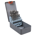 Left-Hand Spiral Drill Bit Set 25pc AK8191