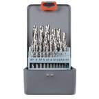 Left-Hand Spiral Drill Bit Set 25pc AK8191