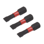 Slotted Impact Power Tool Bits 5.5 x 25mm 3pc AK8202