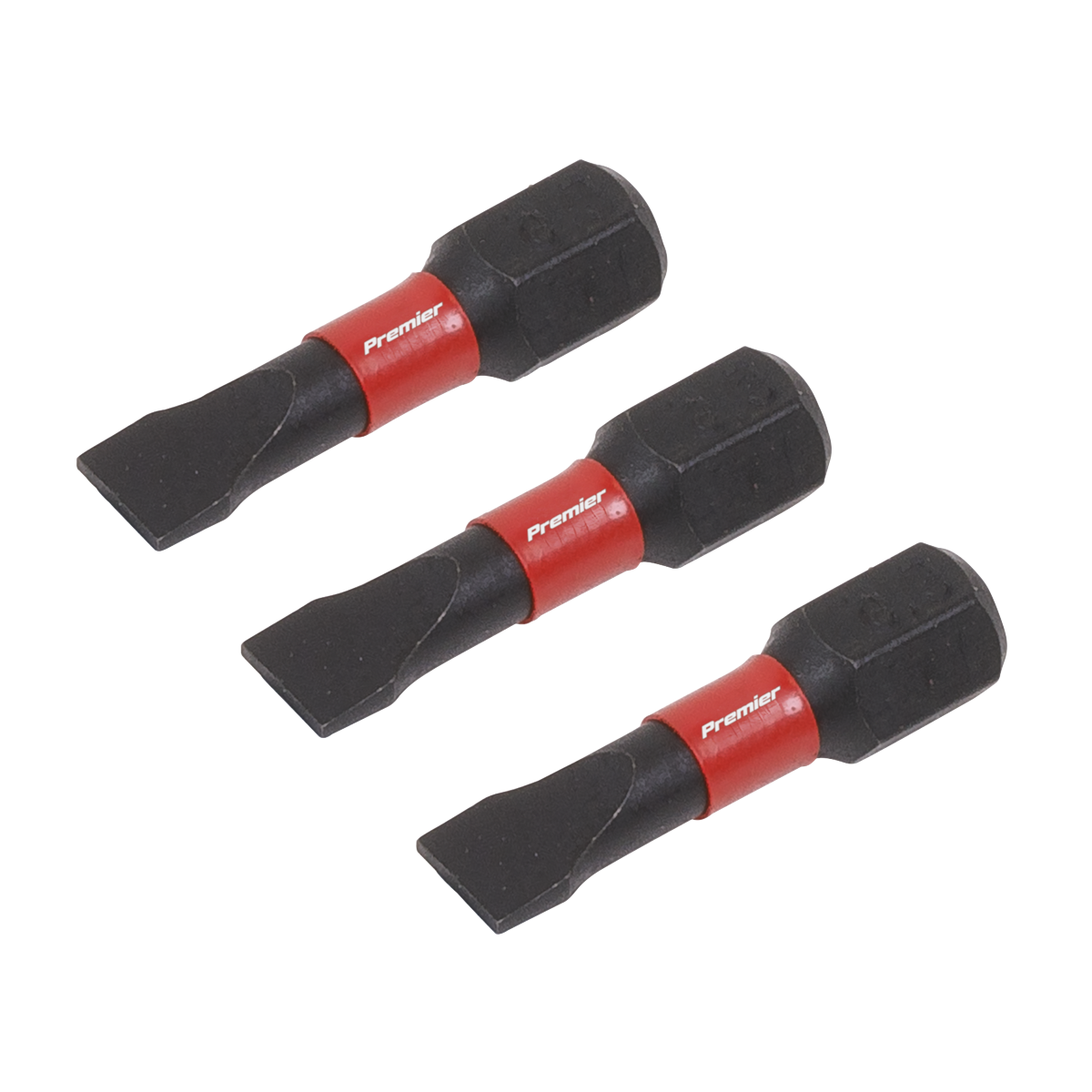 Slotted Impact Power Tool Bits 5.5 x 25mm 3pc AK8202