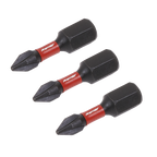 Phillips Impact Power Tool Bits #1 x 25mm 3pc AK8204