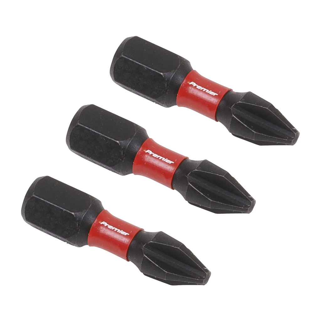 Phillips Impact Power Tool Bits #2 x 25mm 3pc AK8205