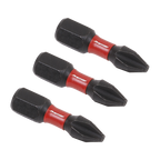Phillips Impact Power Tool Bits #2 x 25mm 3pc AK8205