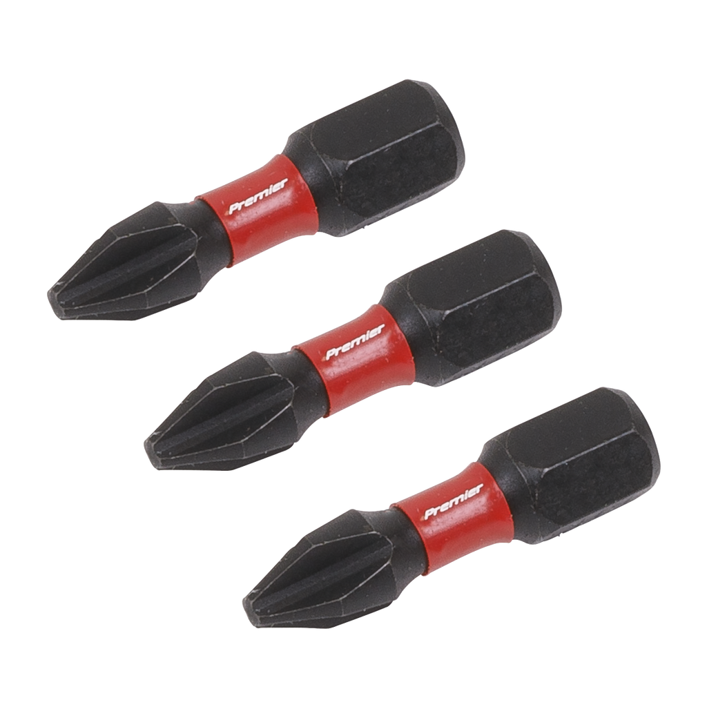 Phillips Impact Power Tool Bits #2 x 25mm 3pc AK8205