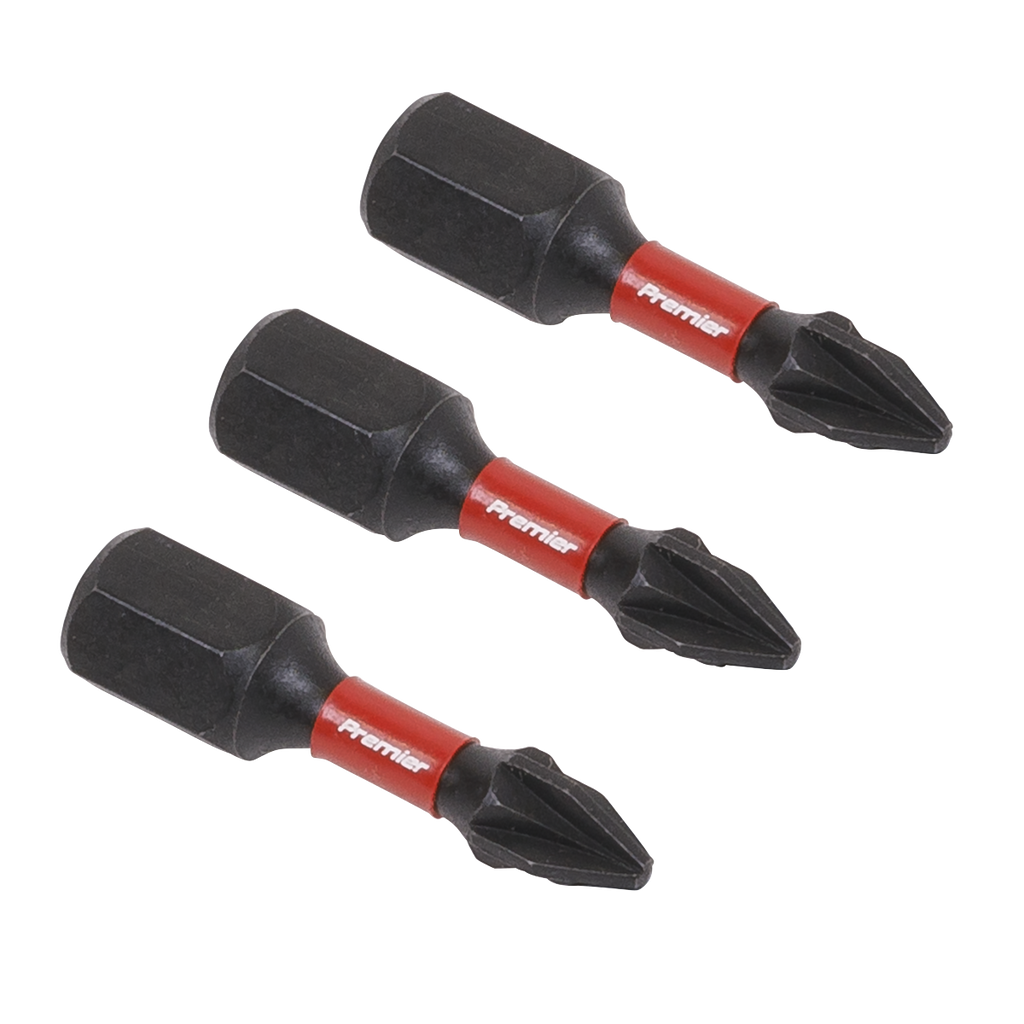 Pozi Impact Power Tool Bits #1 x 25mm 3pc AK8207