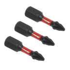 Pozi Impact Power Tool Bits #1 x 25mm 3pc AK8207