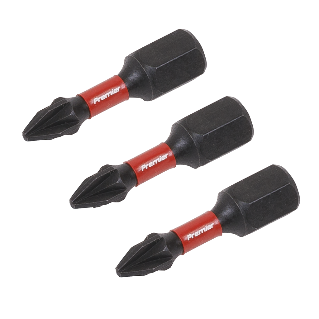 Pozi Impact Power Tool Bits #1 x 25mm 3pc AK8207