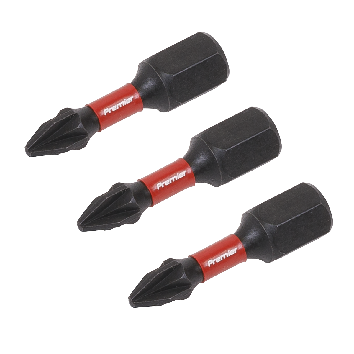 Pozi Impact Power Tool Bits #1 x 25mm 3pc AK8207