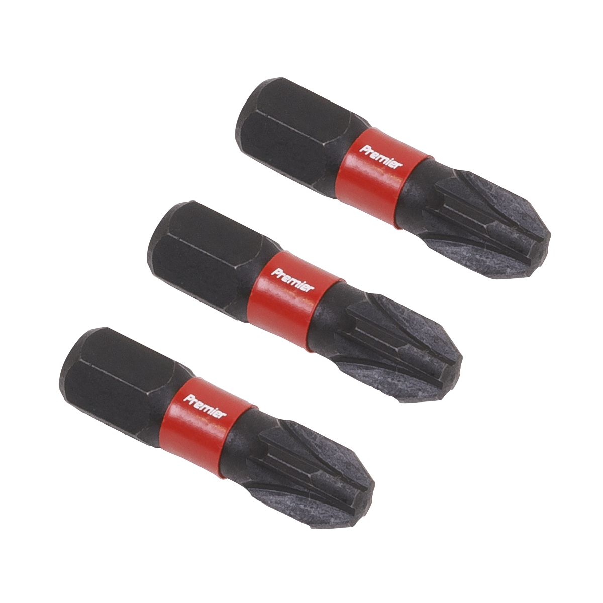 Pozi Impact Power Tool Bits #3 x 25mm 3pc AK8209
