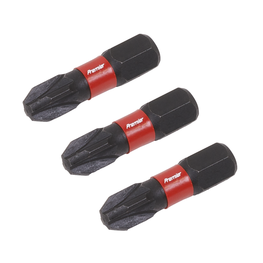 Pozi Impact Power Tool Bits #3 x 25mm 3pc AK8209
