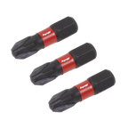 Pozi Impact Power Tool Bits #3 x 25mm 3pc AK8209
