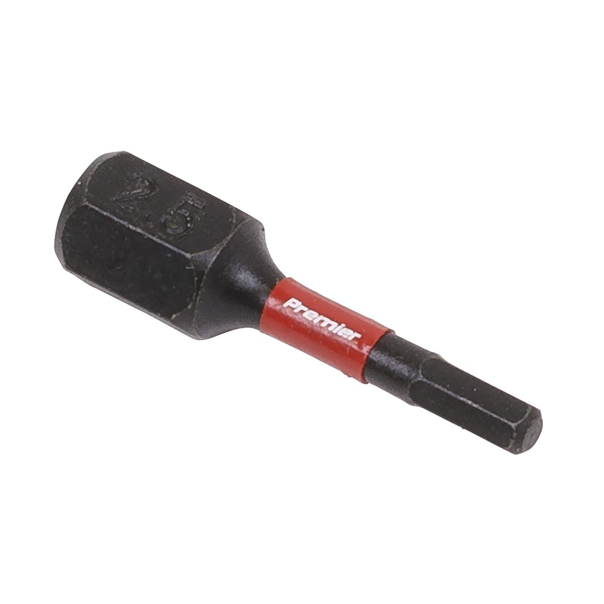 Hex Impact Power Tool Bits 2.5 x 25mm 3pc AK8210