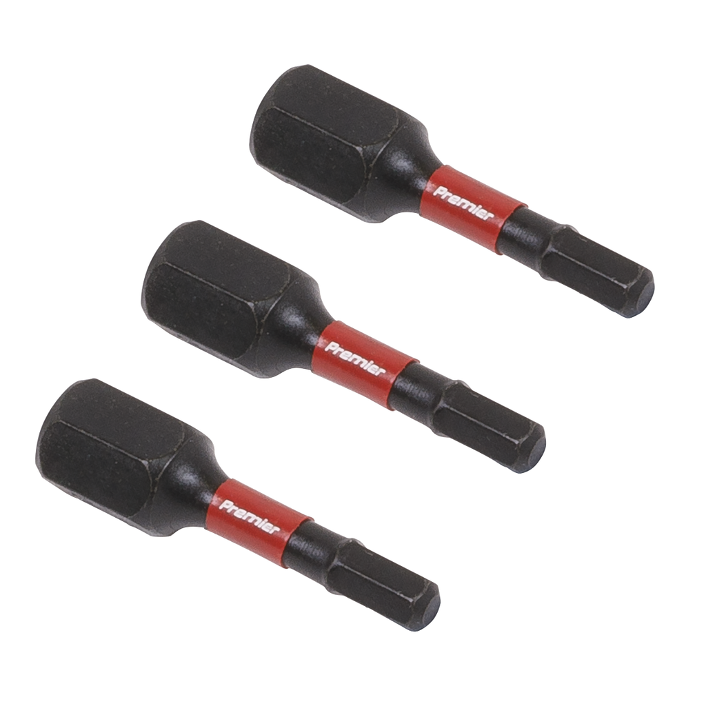 Hex Impact Power Tool Bits 3 x 25mm 3pc AK8211