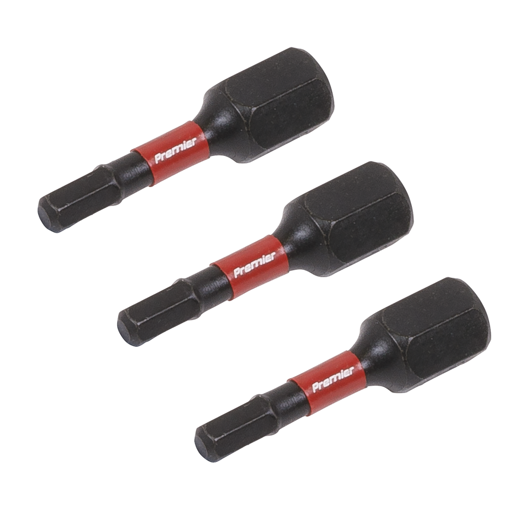 Hex Impact Power Tool Bits 3 x 25mm 3pc AK8211