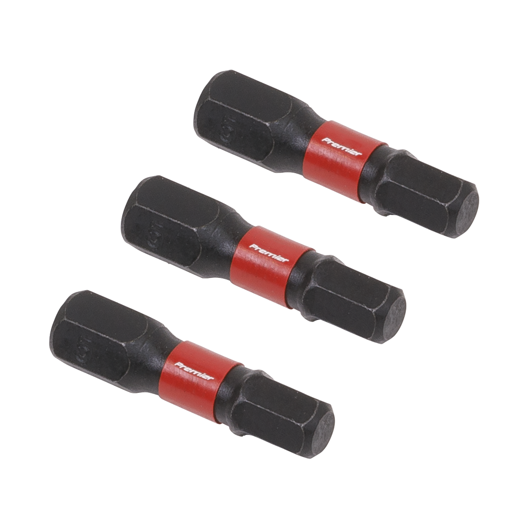 Hex Impact Power Tool Bits 5 x 25mm 3pc AK8213