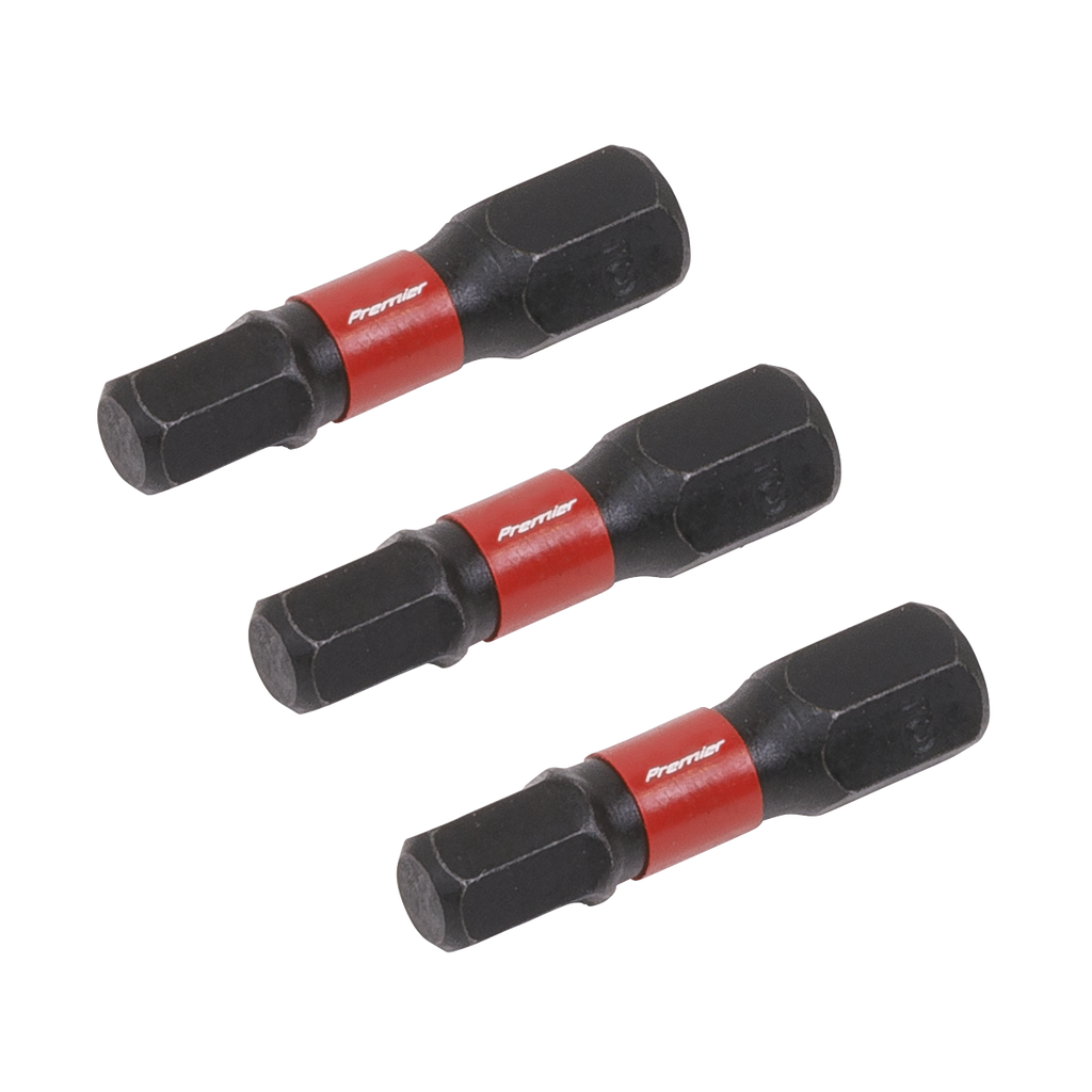 Hex Impact Power Tool Bits 5 x 25mm 3pc AK8213