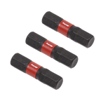 Hex Impact Power Tool Bits 6 x 25mm 3pc AK8214
