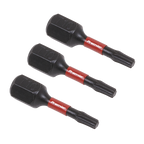 TRX-Star* Impact Power Tool Bits T10 x 25mm 3pc AK8215