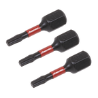 TRX-Star* Impact Power Tool Bits T10 x 25mm 3pc AK8215