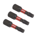 TRX-Star* Impact Power Tool Bits T25 x 25mm 3pc AK8218
