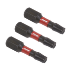 TRX-Star* Impact Power Tool Bits T25 x 25mm 3pc AK8218