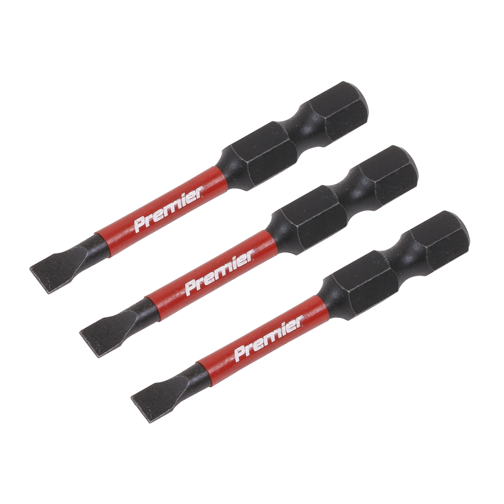 Slotted Impact Power Tool Bits 4.5 x 50mm 3pc AK8226
