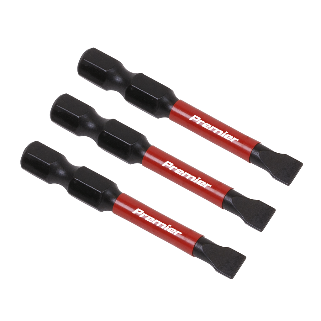Slotted Impact Power Tool Bits 5.5 x 50mm 3pc AK8227