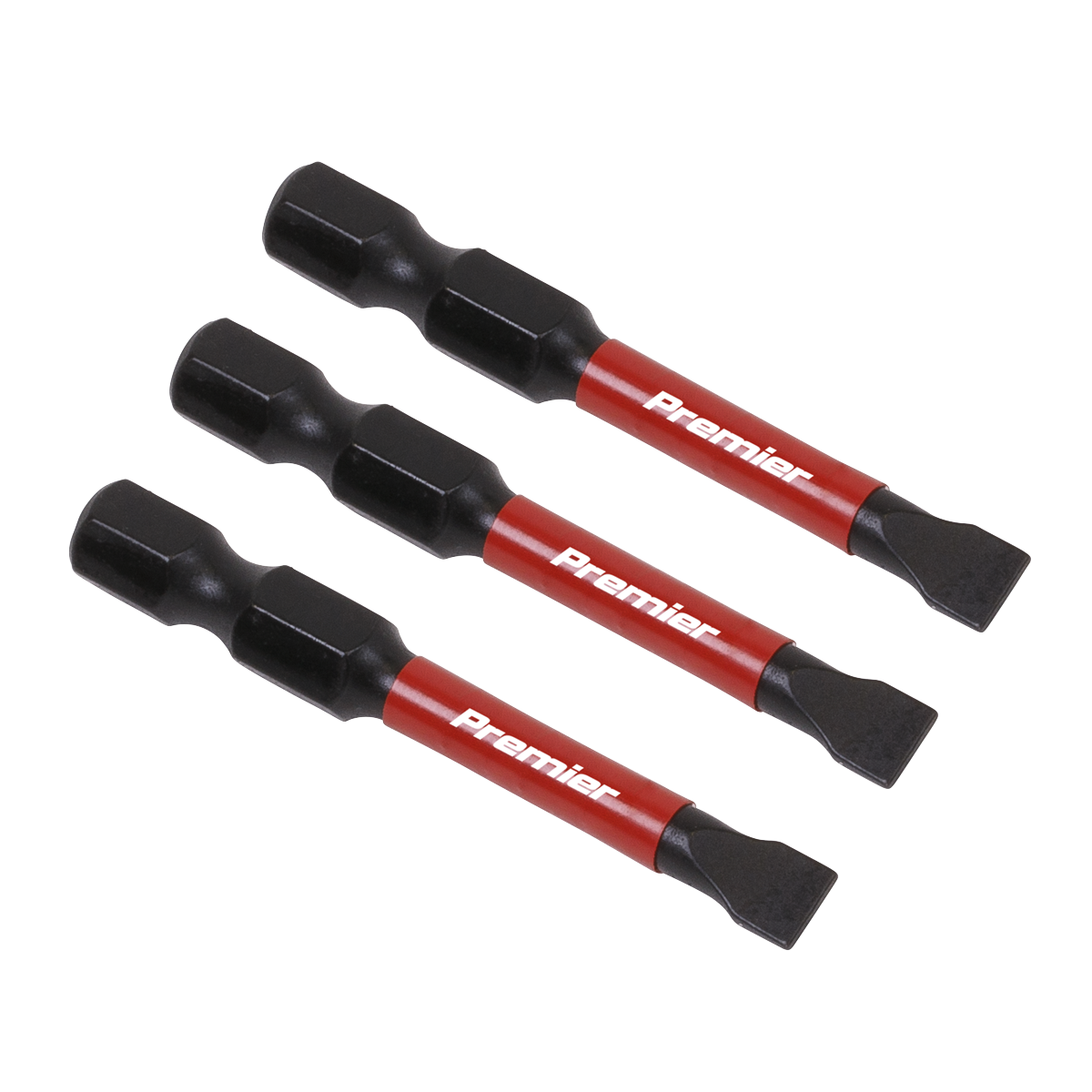 Slotted Impact Power Tool Bits 5.5 x 50mm 3pc AK8227