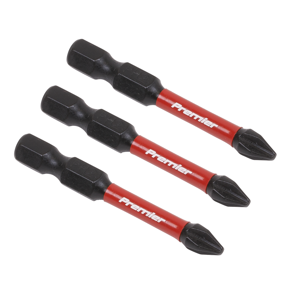 Phillips Impact Power Tool Bits #2 x 50mm 3pc AK8230