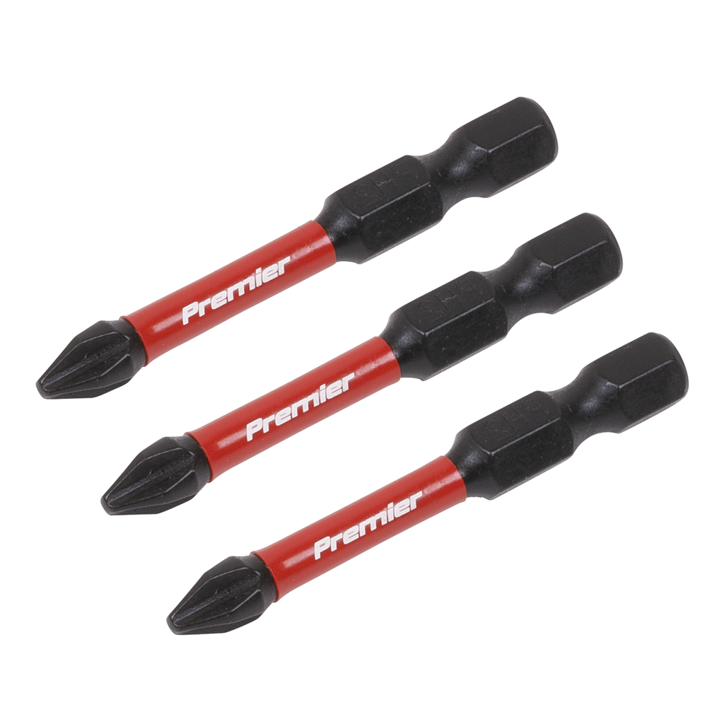 Phillips Impact Power Tool Bits #2 x 50mm 3pc AK8230