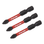 Phillips Impact Power Tool Bits #2 x 50mm 3pc AK8230