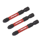 Phillips Impact Power Tool Bits #3 x 50mm 3pc AK8231
