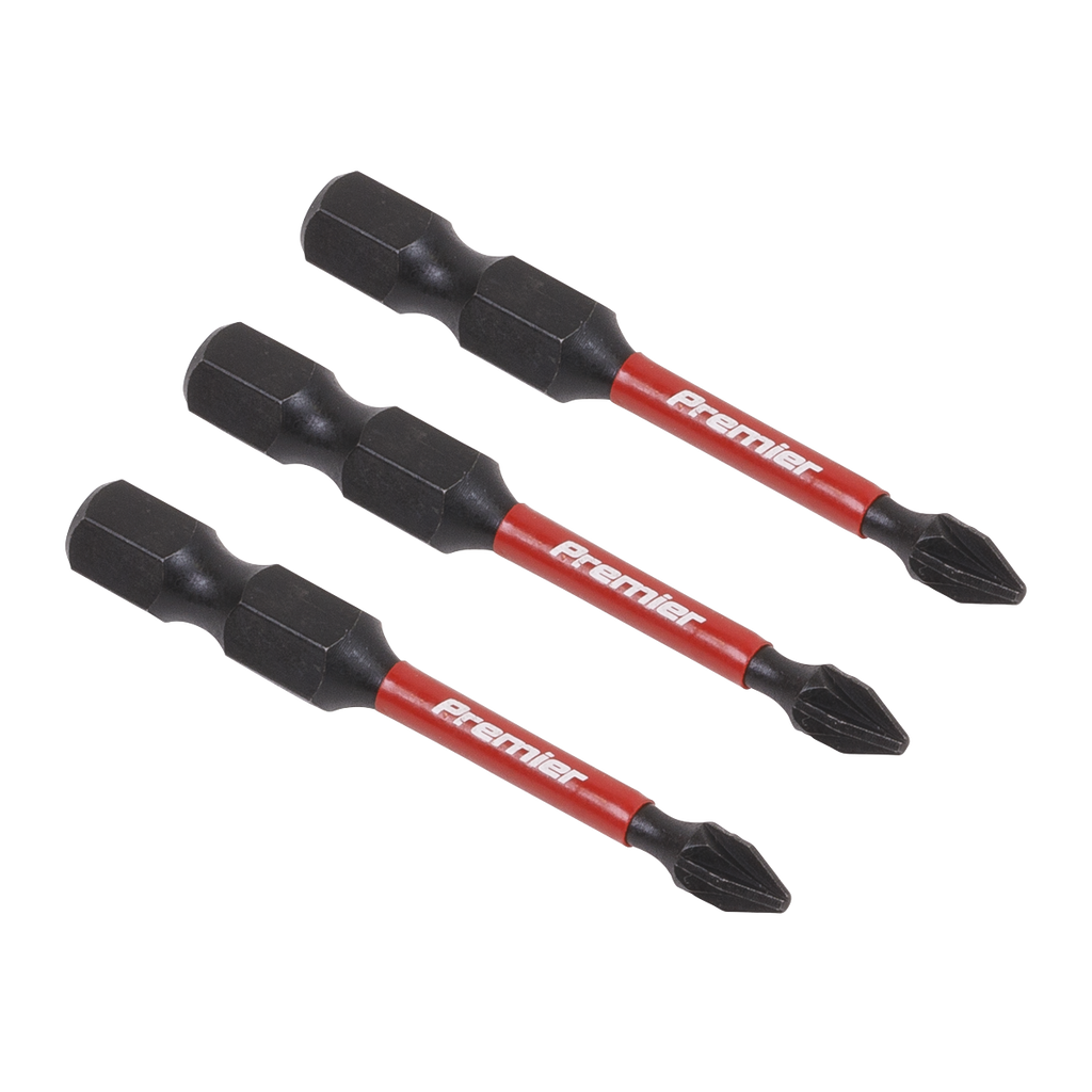 Pozi Impact Power Tool Bits #1 x 50mm 3pc AK8232