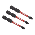 Pozi Impact Power Tool Bits #1 x 50mm 3pc AK8232