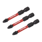 Pozi Impact Power Tool Bits #2 x 50mm 3pc AK8233