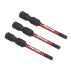 Hex Impact Power Tool Bits 3 x 50mm 3pc AK8236