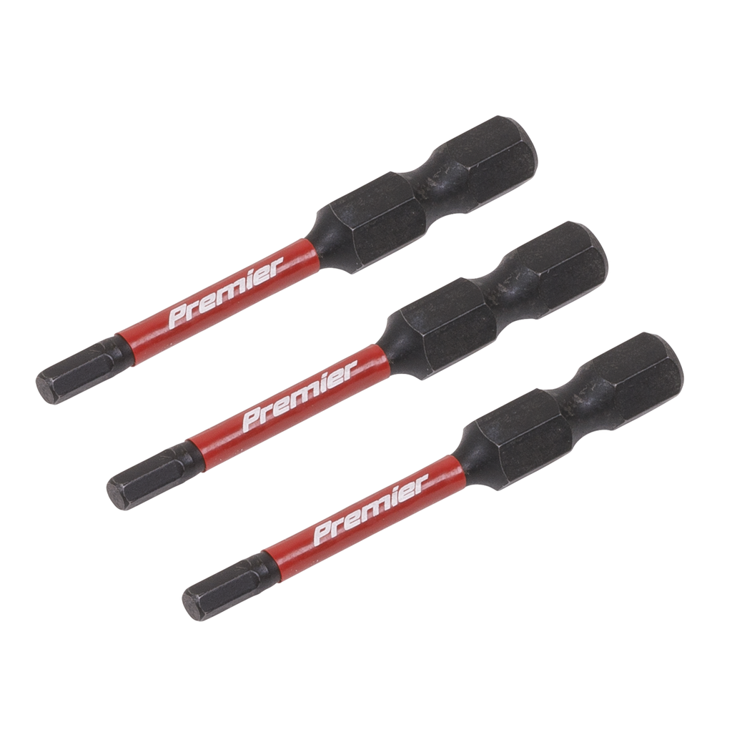Hex Impact Power Tool Bits 3 x 50mm 3pc AK8236