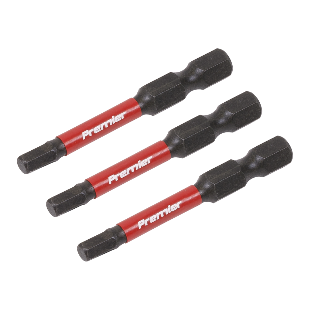 Hex Impact Power Tool Bits 4 x 50mm 3pc AK8237