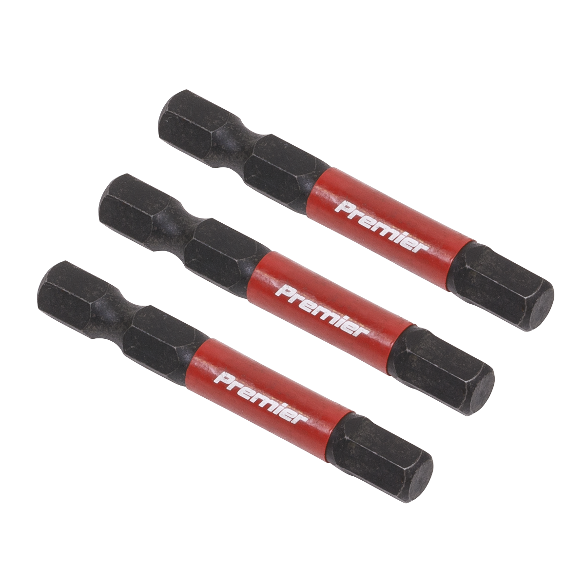 Hex Impact Power Tool Bits 6 x 50mm 3pc AK8239