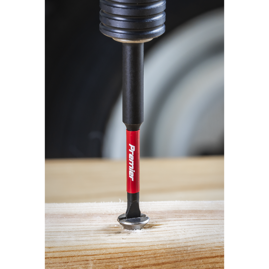 Slotted Impact Power Tool Bits 4.5 x 75mm 3pc AK8251